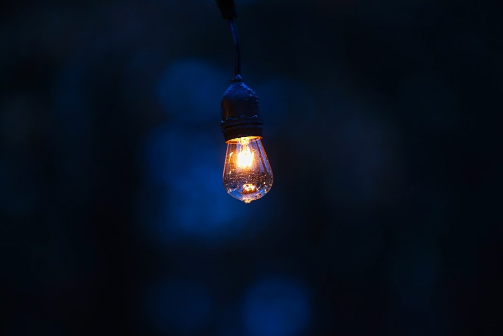 Photo rattan pendant light