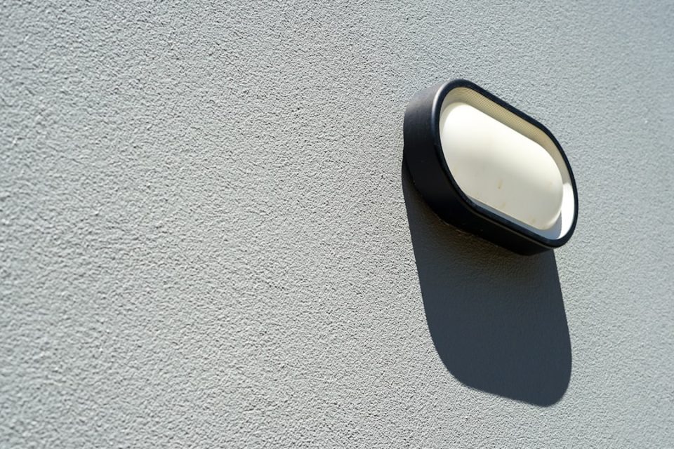 Photo Adjustable double-arm wall lamp
