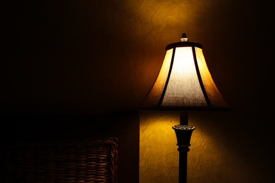 Photo bedside table lamps
