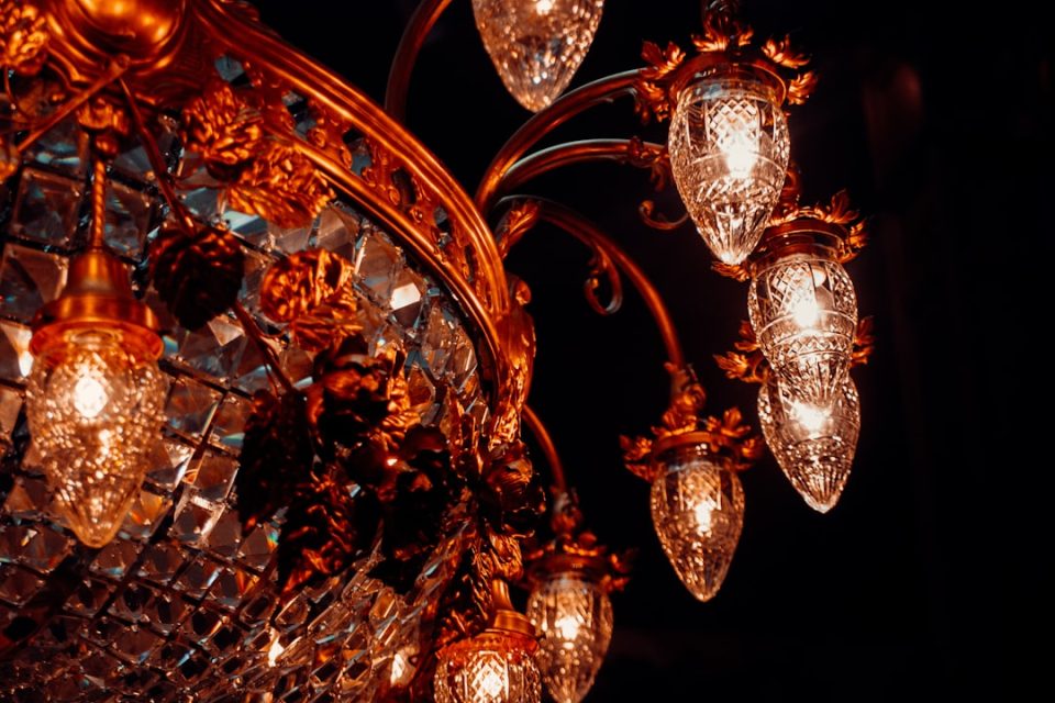 Photo lantern chandelier